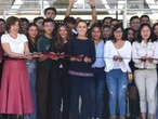 Claudia Sheinbaum inaugura plantel de la Universidad Nacional Rosario Castellanos en Chalco