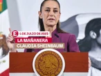 La 'Mañanera' de Sheinbaum hoy EN VIVO: Temas de la conferencia del 4 de julio de 2025