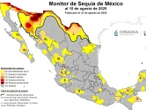 ¡No puede ser! Con todo y lluvias, aumenta superficie anormalmente seca en México