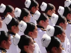 Se gradúan 123 oficiales navales en medicina y enfermería