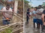'El Panza' apoya a damnificados de Veracruz