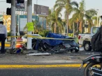 Fallece conductor de MX-5 tras brutal choque en peligroso crucero de Zapopan
