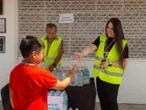 ¡Ola de calor! Instalan puntos de hidratación en escuelas por las altas temperaturas