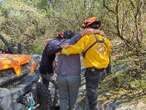 Rescatan a hombre que se desvaneció y perdió el habla en el Cerro de la Silla