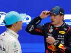 Mentiras y amenazas entre Verstappen y Russell