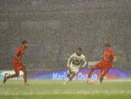 Así quedó la cancha de CU tras las fuertes lluvias en CDMX