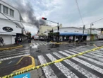 Incendio consume tienda de telas en pleno centro de Colima 