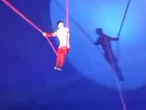 ¡Horror! Trapecista cae desde 20 metros durante acto en Magic Time Circus