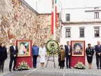 Rosa Icela Rodríguez encabeza ceremonia en honor a Leona Vicario y Carmen Serdán
