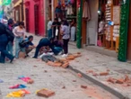 Joven sufre impacto en la cabeza por colapso de techo tras sismo en Oaxaca