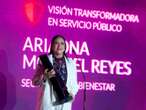 Ariadna Montiel externa beneplácito tras recibir Premio Lidera 2025