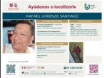 Ayúdanos a encontrar a Rafael Lorenzo Santiago, tiene un tatuaje de la Virgen de Juquila