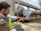 Se desploma cimbra de barda del Hospital 53 del IMSS en Los Reyes por inundaciones