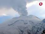 ¡Popocatépetl nevado y tranquilo! Registra menos de 40 exhalaciones