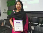 Rosalba Hernández recibe constancia como presidenta del Tribunal de Justicia en Veracruz