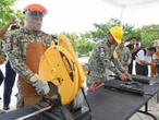 Defensa destruye armas aseguradas al crimen organizado en Chiapas 