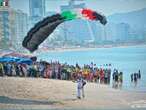 Gran Fuerza de México impresiona a turistas en Acapulco