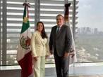 Tere Jiménez y Marcelo Ebrard buscan consolidar a Aguascalientes como polo de desarrollo mundial 