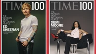 Demi Moore, Ed Sheeran e Donald Trump estão entre as pessoas mais influentes de 2025, segundo a revista Time