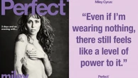 Miley Cyrus realiza ensaio fotográfico nu para revista ‘Perfect’