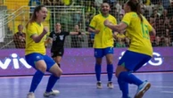 Seleção feminina de futsal goleia Marrocos e garante vaga antecipada no Torneio Internacional de Xanxerê