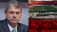 Tarcísio apoia liberar bebidas em estádios, mas esbarra em resistência na Alesp