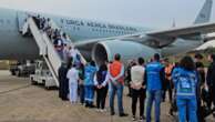 Nono voo com repatriados pousa na Base Aérea de Guarulhos