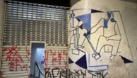 Obra de Di Cavalcante é pichada no Centro de São Paulo durante a Virada Cultural