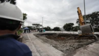 Após cratera reabrir, Sabesp anuncia construção de alça de acesso temporária na Marginal Tietê