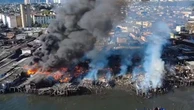Incêndio em Santos atinge maior favela sobre palafitas do Brasil e mata idosa