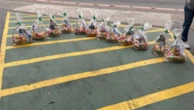 Torcida do Palmeiras ironiza em protesto e cobra Abel e time: ‘Cabeça quente, faca nos dentes’