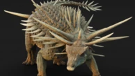 Cientistas descobrem ‘estranho’ dinossauro coberto por armadura de espinhos