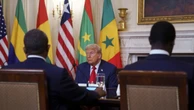 Minha administração segue comprometida com desenvolvimento da África, diz Trump na Casa Branca