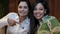Priscila Costa no Senado: Michelle Bolsonaro e Valdemar Costa Neto confirmam pré-candidatura pelo Ceará