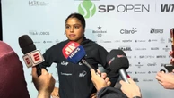 Naná Silva, sensação do SP Open, cai para argentina mas enaltece competição: ‘Muito especial’