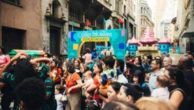 Centro de São Paulo vira parque encantado com shows, brincadeiras gigantes e passeio com quitutes juninos