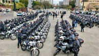 Tarcísio e Nunes entregam 100 câmeras do Smart Sampa para motos da GCM e PM