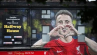 Mural de autoria coletiva homenageia Diogo Jota em Liverpool