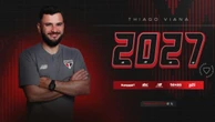 Thiago Viana renova com o São Paulo até 2027 em meio a rumores de ida para o Palmeiras