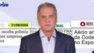 Aécio Neves usa propaganda do PSDB na TV para atacar Romeu Zema