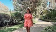 Las mujeres +40 van a querer copiarle a Virginia Troconis este vestido de firma española rebajado