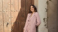 Tamara Falcó ha estrenado el traje de lino rosa que las chicas pijas van a amar con mocasines blancos