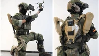 El nuevo exoesqueleto de China para operadores de drones: aumenta la fuerza, reduce el cansancio y lanza drones