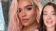 La técnica de maquillaje inventada por Karol G con nombre de postre que hará que tu cara luzca siempre como recién salida de la playa