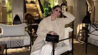 Vicky Martín Berrocal derrocha estilo para irse de cena en marruecos con pantalones satinados blancos