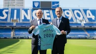 Unicaja patrocinará al Málaga CF hasta 2028 y se erige en el gran sponsor de la provincia
