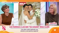 Rosa Clará comparte en 'Y ahora Sonsoles' sus mejores anécdotas tras más de 30 años vistiendo novias