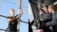 De guardiamarina a alférez del Aire: última navegación de la Princesa antes de volar