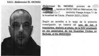 El último detenido por Barbate reconoce los hechos: "Soy camarero en Marruecos"