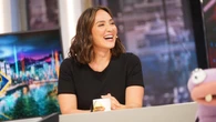 Tamara Falcó se ha comprado en Zara la falda midi de lino bordado más bonita de la primavera